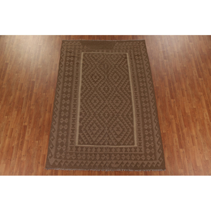 Tapis à motif géométrique kilim 7X10