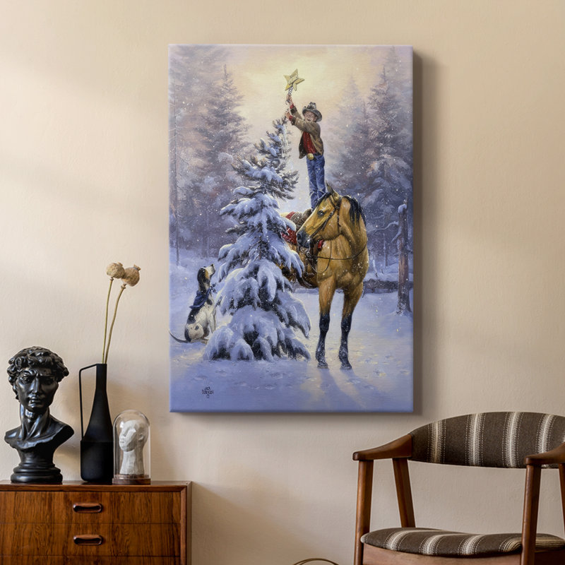 Sur la plus haute branche - galerie sur mesure, H 36 po x l 24 po