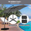 Parasol de marché suspendu 10 pieds avec base-1716653270