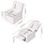 69cm Wide Chenille Lift Assist Standard Recliner with Massager-1195399782