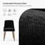 Kanalu 19.25" W Modern Upholstered Dining Chair Set with Solid Wood Legs-1213393830-1220979052