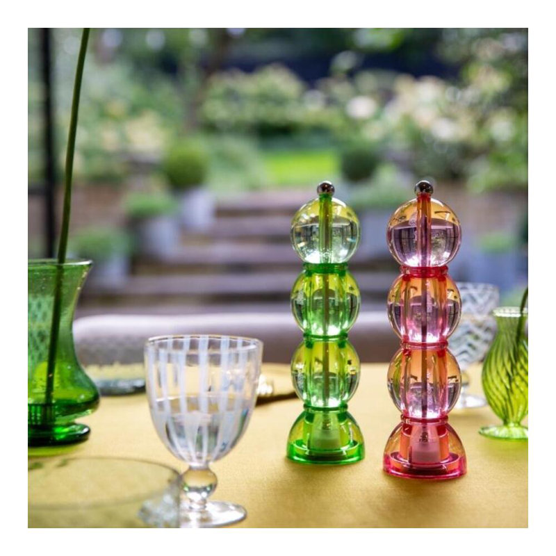 Bobbin Salt or Pepper Mill, Green