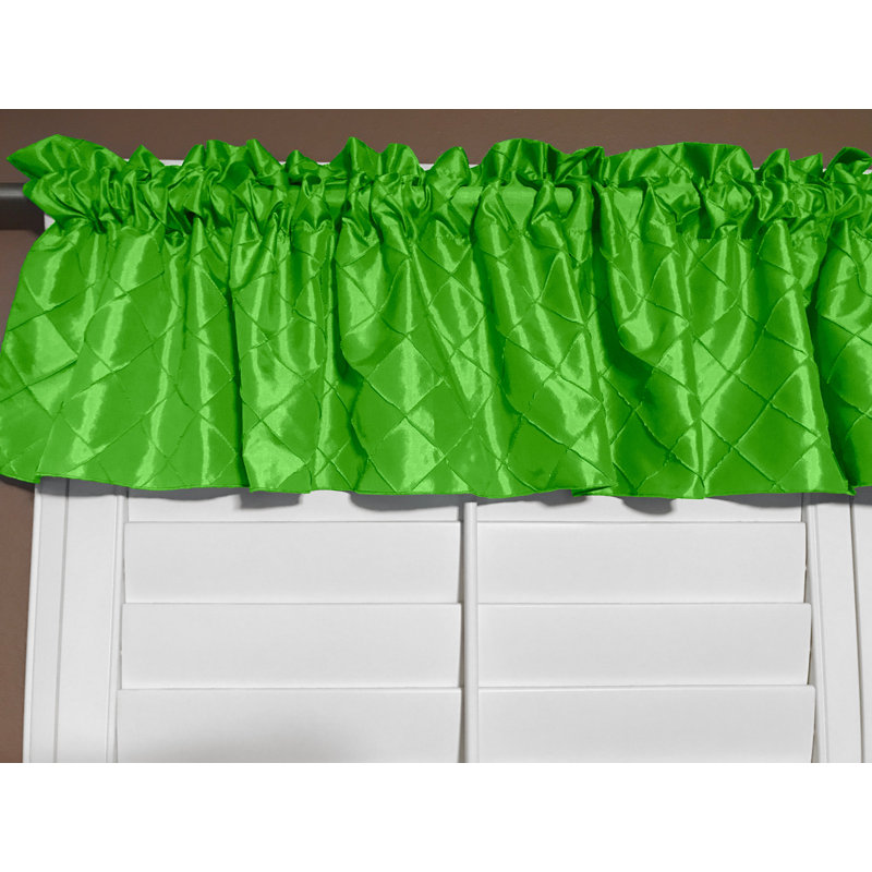 Cantonnière sur mesure l 52 po, L 52 po x L 20 po, Vert lime