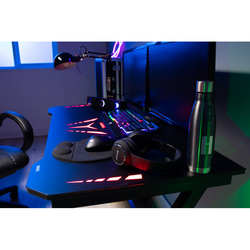 Metal Base Computer Desk