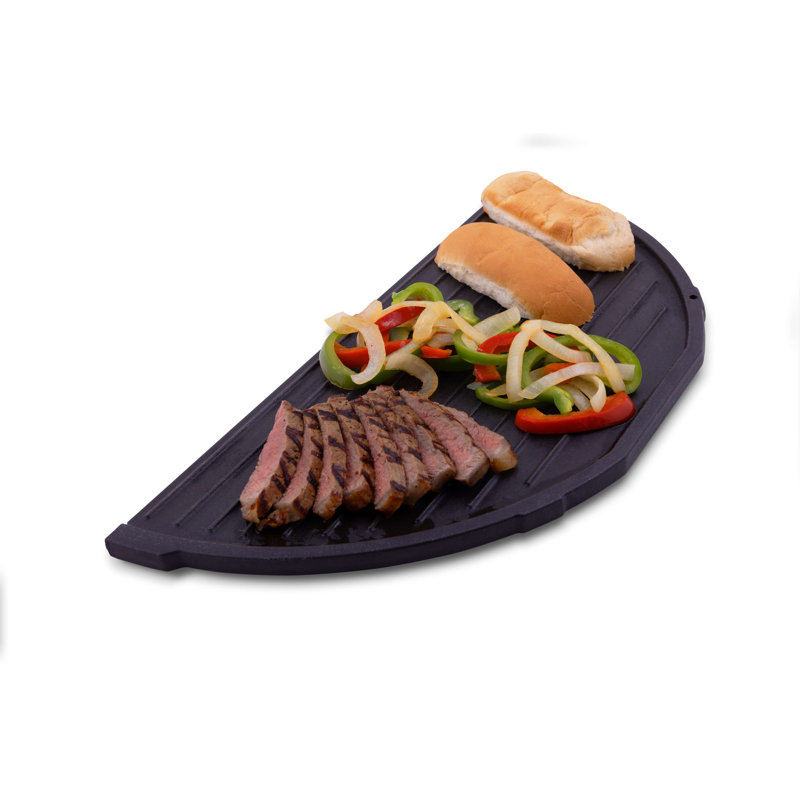 Keg Cast Iron Half-Round Griddle