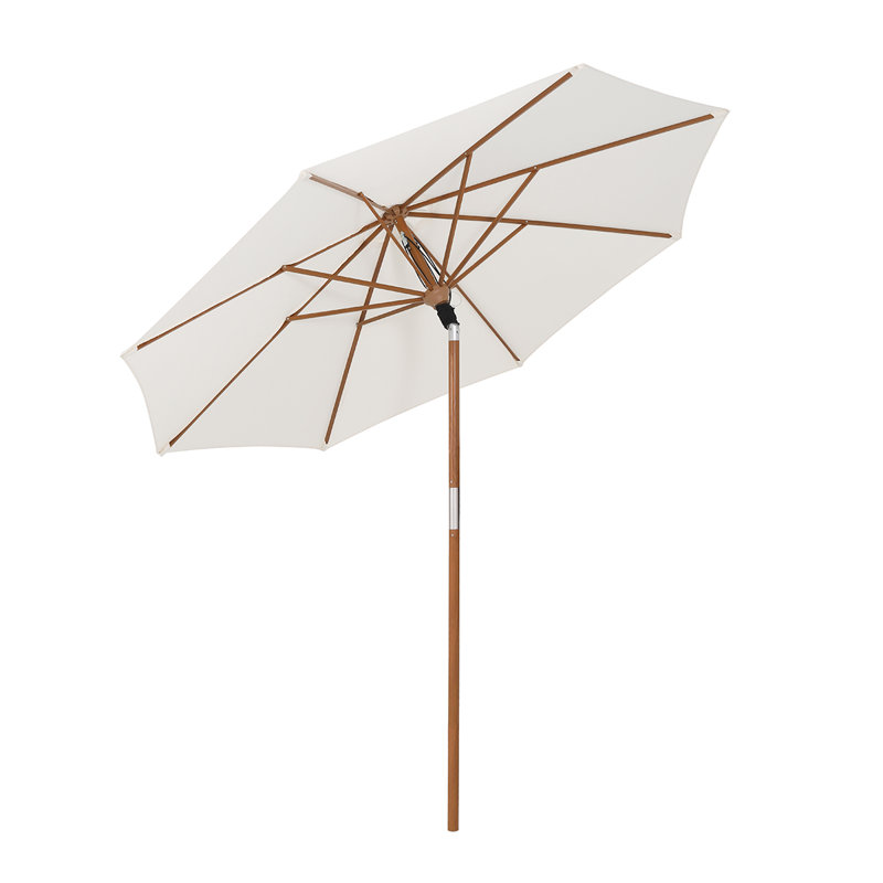 Mckinnon 300cm Market Parasol, Cream