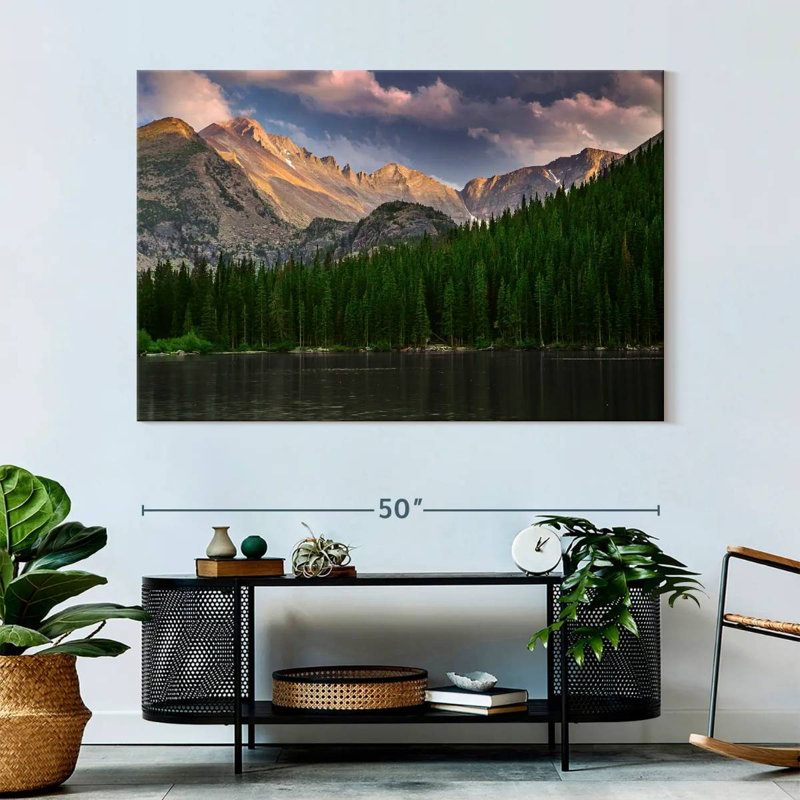 Alvord Bear Lake Rocky Mountain, 34" H x 51" W