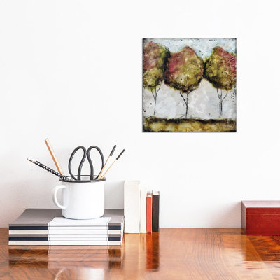A Fall Stroll by Britt Hallowell - Wrapped Canvas Gallery-Wrapped Canvas Giclée