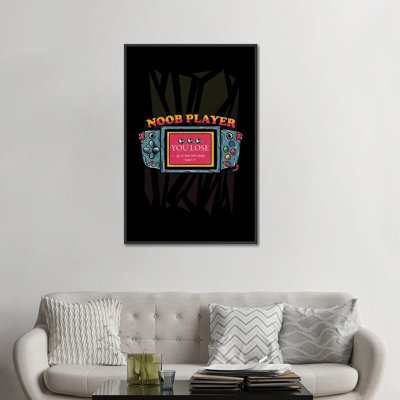 Gaming IV - Wall Art Print - Framed Canvas