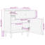 Abdurraheem 50 cm W Bedside Table-740132765