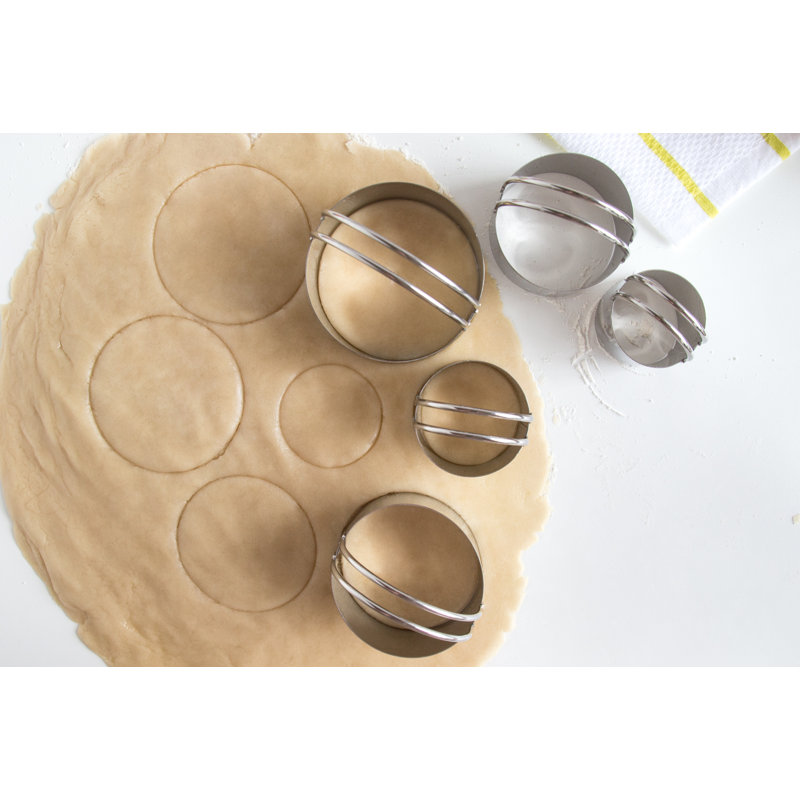 Fox Run Brands 5 Piece Round Cookie Cutter Set