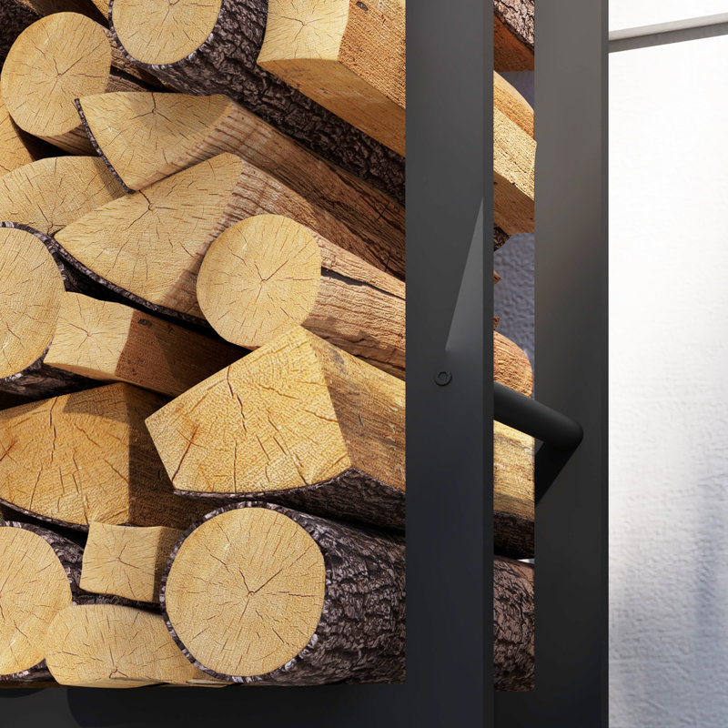 Support de rangement pour le bois de chauffage de 3,7 pi