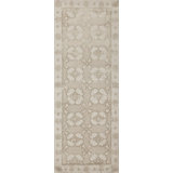 Christina Geometric Area Rug in Platinum/Silver