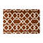 Tapis brun intérieur et extérieur Trellis-875217747