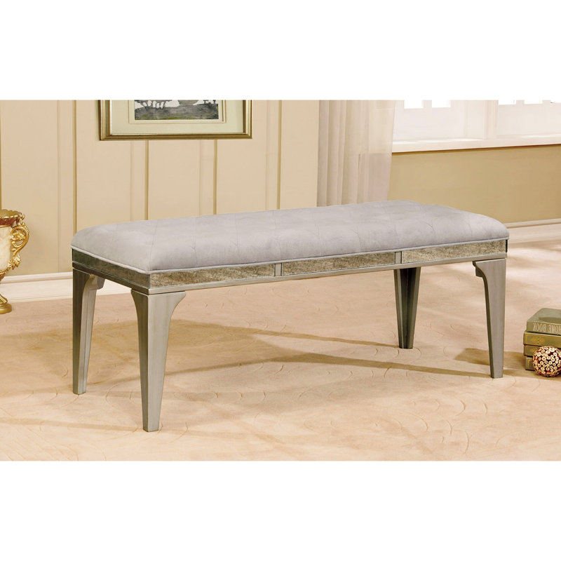 Banc rembourré, banc capitonné pour le salon