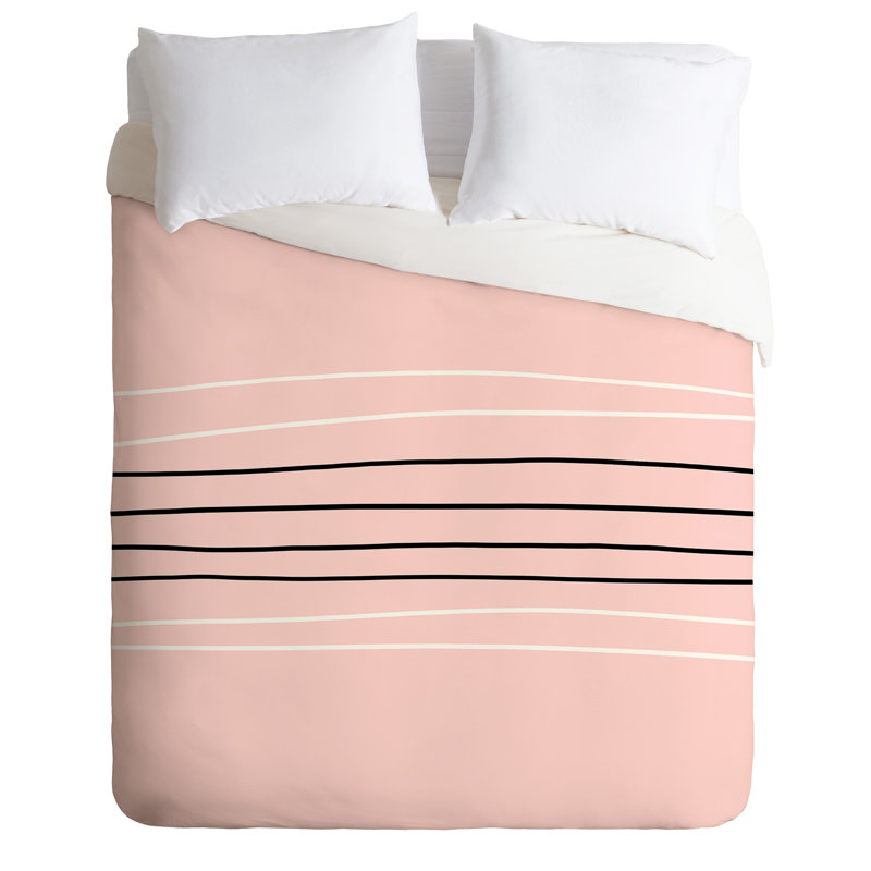 Ensemble de housse de couette Allyson Johnson, Housse de couette simple + 1 taie décorative stan