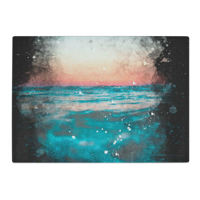 Tempered Glass Panama City Beach in Florida Chopping Board