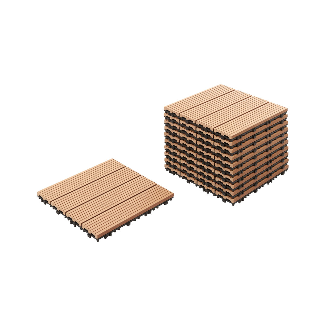 Outdoor Flooring ATELETA Wood-Plastic Composite (WPC)
