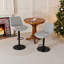 Adjustable Height Swivel Bar Stools With Backrest Soft Knit Fabric Seat Set Of 2 For Kitchen Island Bar Counter And Dining-1266603752