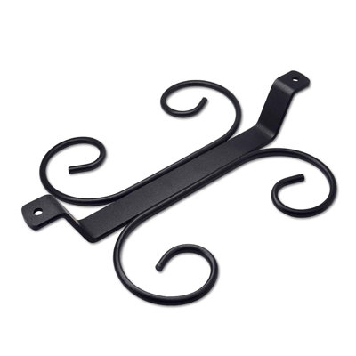 9-Inch Under Cabinet Wine Glass Holder - 4-Hook Stemware Rack, Black Metal Glass Storage Hanger for Kitchen, Bar & RV by TIFONE