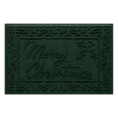 Paillasson intérieur 23 po x 35 po WaterHog Merry Christmas