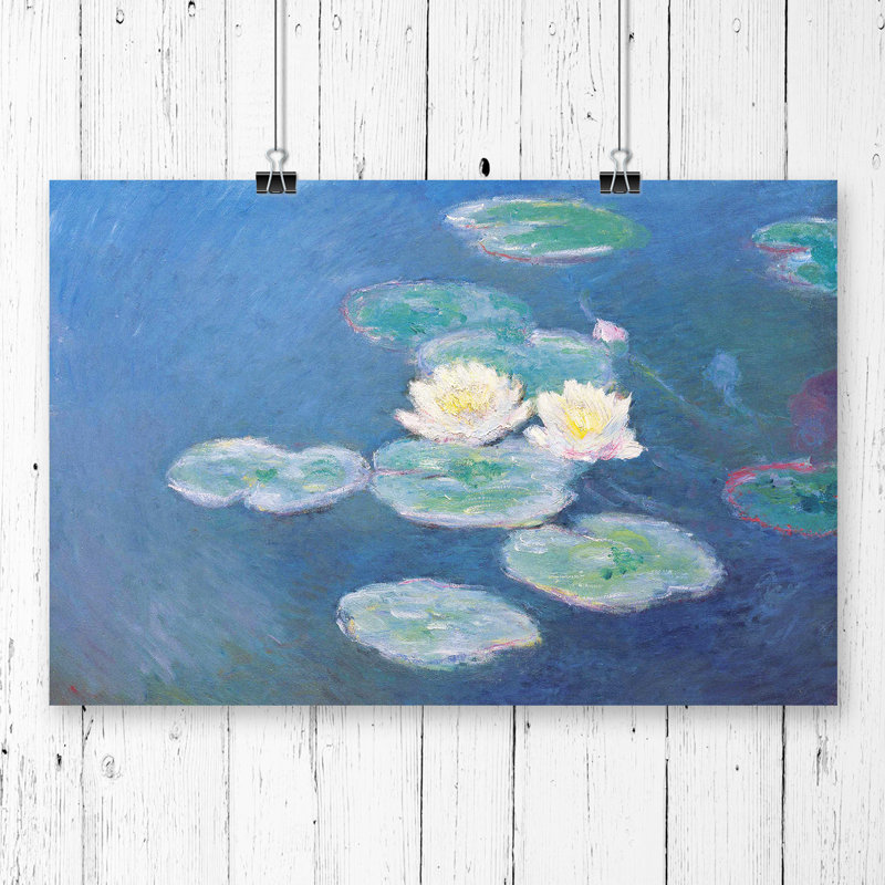 Claude Monet Lilly Pads - Frameless Print, 42 x 59.4cm