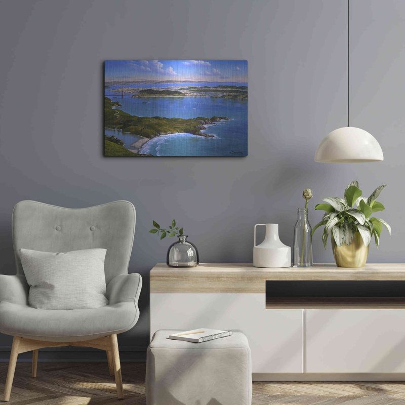 «San Francisco From Marine» par Eduardo Camoes, H 16 po x l 24 po