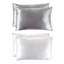  Ensemble de 2 taies d'oreiller en microfibre satinée pour les cheveux et la peau - Housses de coussin avec fermeture à glissière cachée-1329712520-1329712519