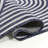 Octaviah Modern Geometric Arch Stripe Cream/Navy Indoor/Outdoor Rug-58724980