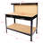 115Cm Workbench With 300Lbs Capacity, Black Carbon Steel Frame, Top, Waterproof And Rust- Finish & , Finish, Rust Prevention, Home Garage Use