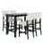 5-Piece Counter Height Dining Set