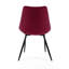 Krzesło Róż 46cm H Tufted Velvet Upholstered Upholstered Back Side Chair-2115570619