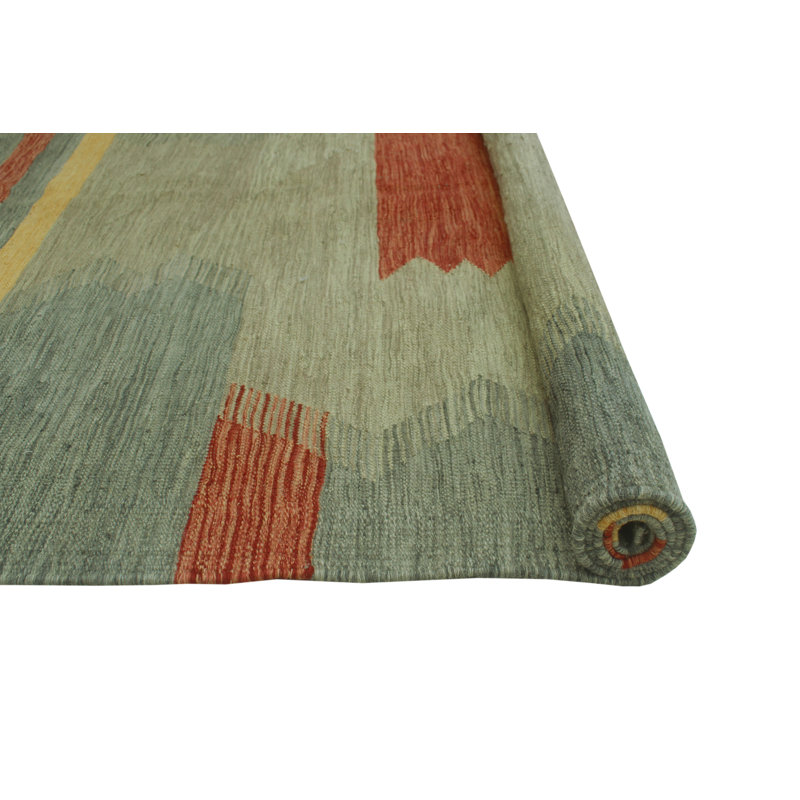 Brinlea Wool Striped Indoor Rug
