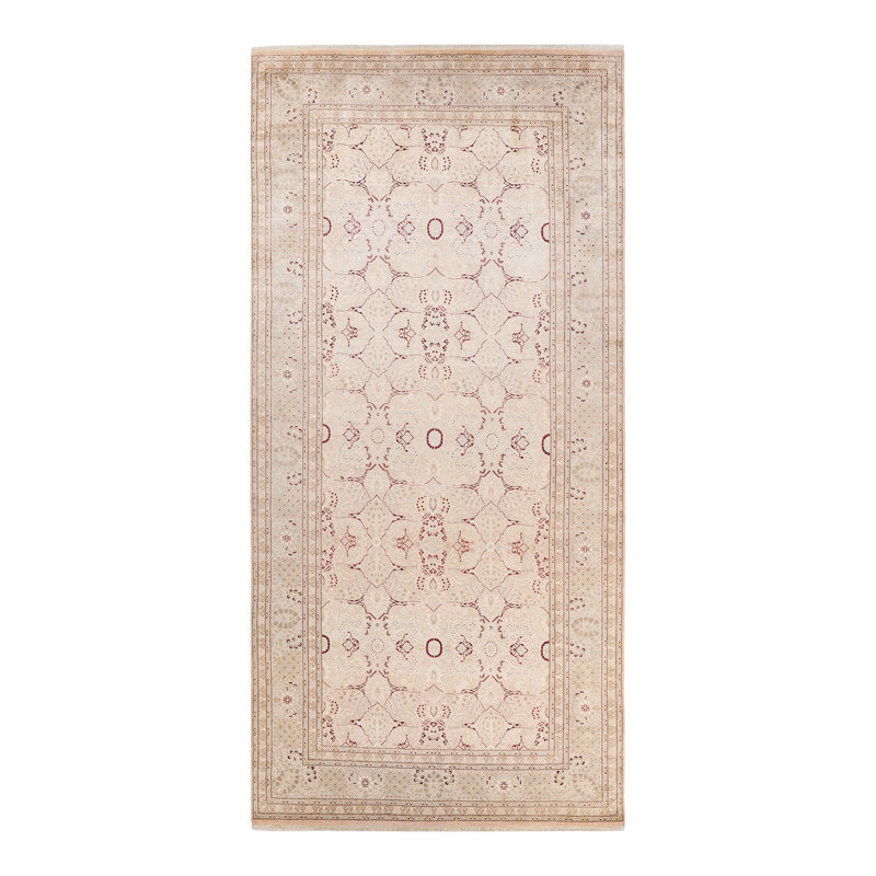 Classic One-of-a-Kind 6' 2" X 12' 10" Hand Knotted Area Rug