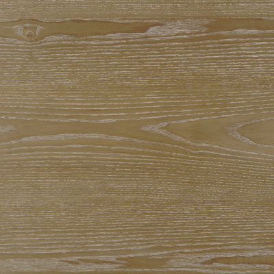 Distressed Light Brown Round Coffee Table