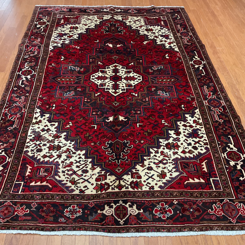 HERAT ORIENTAL Handmade Heriz Wool Rug