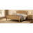 Traditional Style Rattan Queen Size Bed Frame,No Box Spring Needed-844300576-844300583