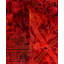 Overdyed Hand-Knotted Wool Modern-Contemporary Pink Area Rug 6' 2" x 6' 3"