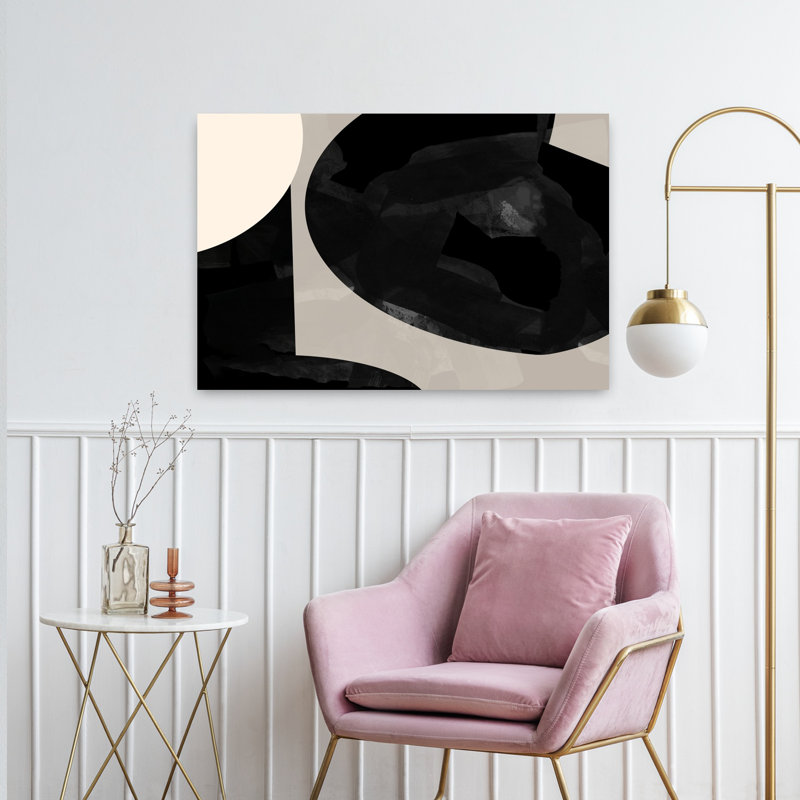 Art contemporain contemporain, H 36 po x l 24 po