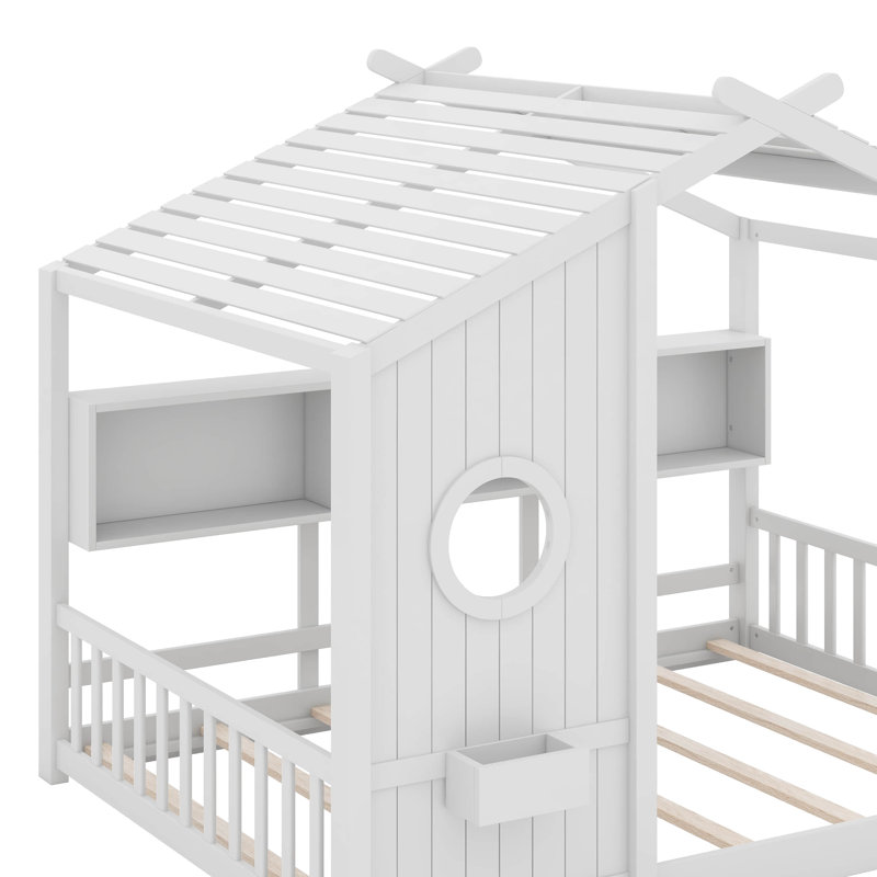 Lit double pleine grandeur, Blanc