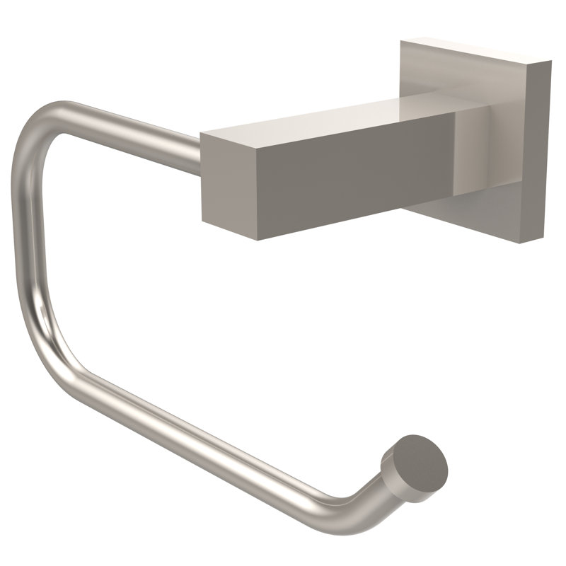 Haranu Wall Mounted Toilet Paper Holder, Satin Nickel