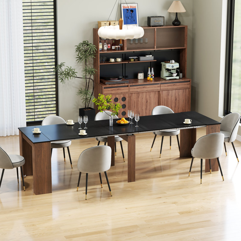 Multifunctional extendable console table(Old SKU W331P386593)