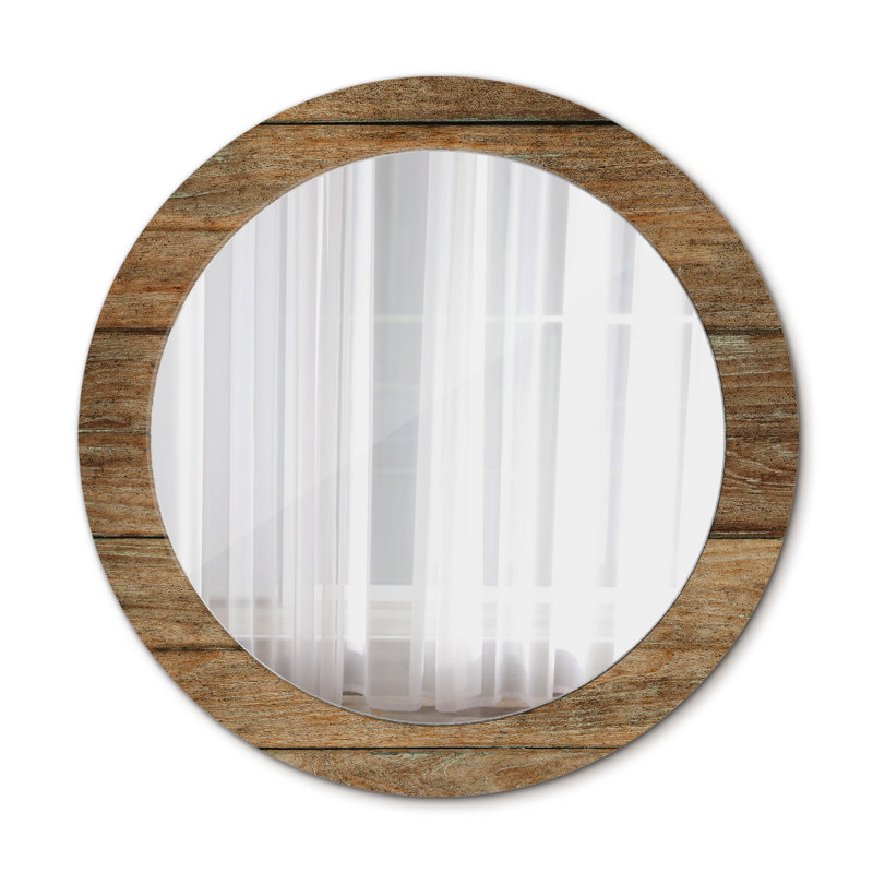 Huldar Glass Flat Wall Mirror