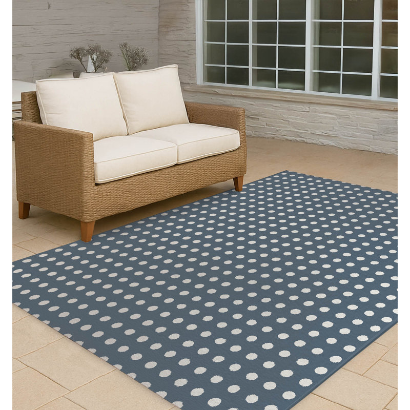 Dot Locked Non-Slip Outdoor Rug, Rectangle 2' x 3'