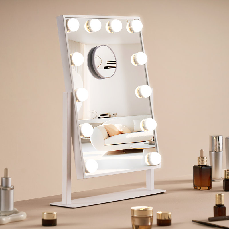 Hollywood Vanity Makeup Mirror With Lights 5X Magnification