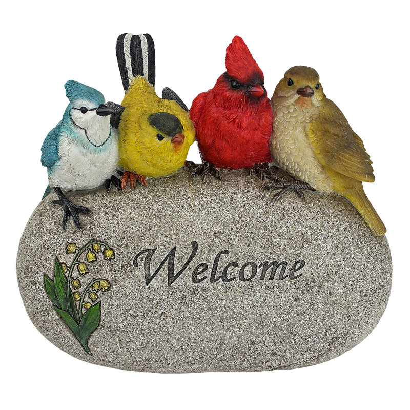 Statue de jardin Birdy, Moyen