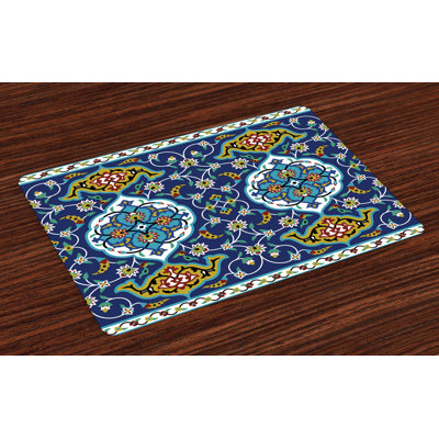 Briarcliff Vintage Tile Effects Placemat