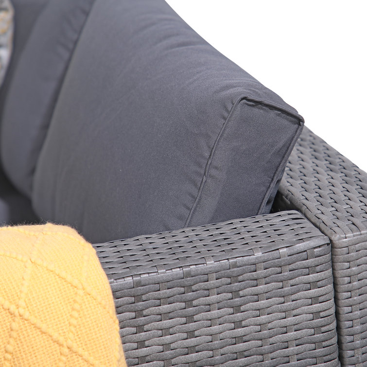 Eudy 5 - Person Outdoor Seating Group with Cushions