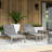 Aynura 76" L Reclining Aluminum Patio Chaise Lounge-526083429-531975724