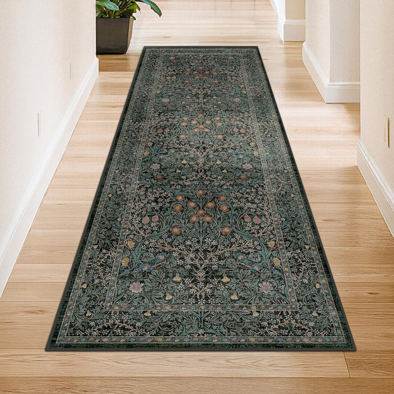 Tapis de couloir de cuisine lavable antidérapant, Tapis de couloir 2 pi x 6 pi